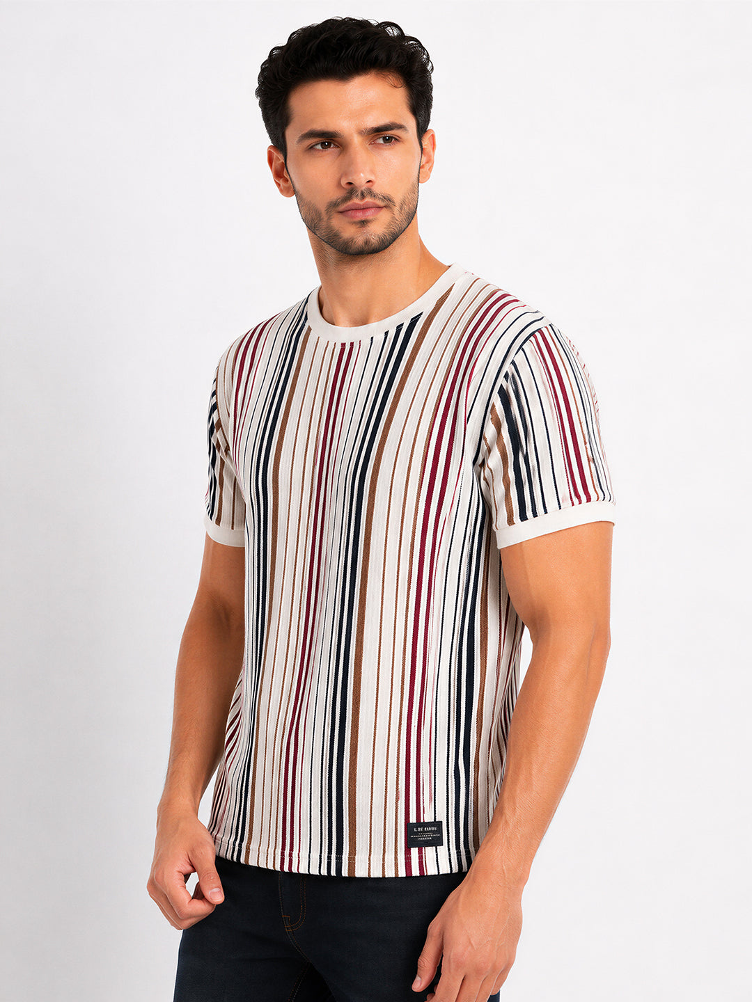 Multicolor Striped T-shirt