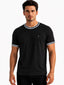 Contrast Detail Round Neck T-shirt