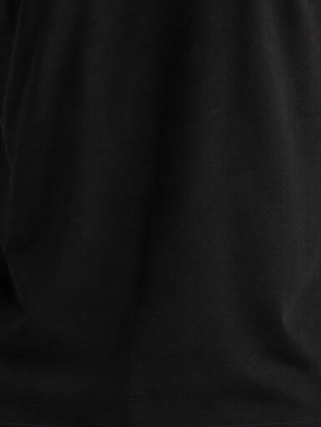 Contrast Detail Round Neck T-shirt