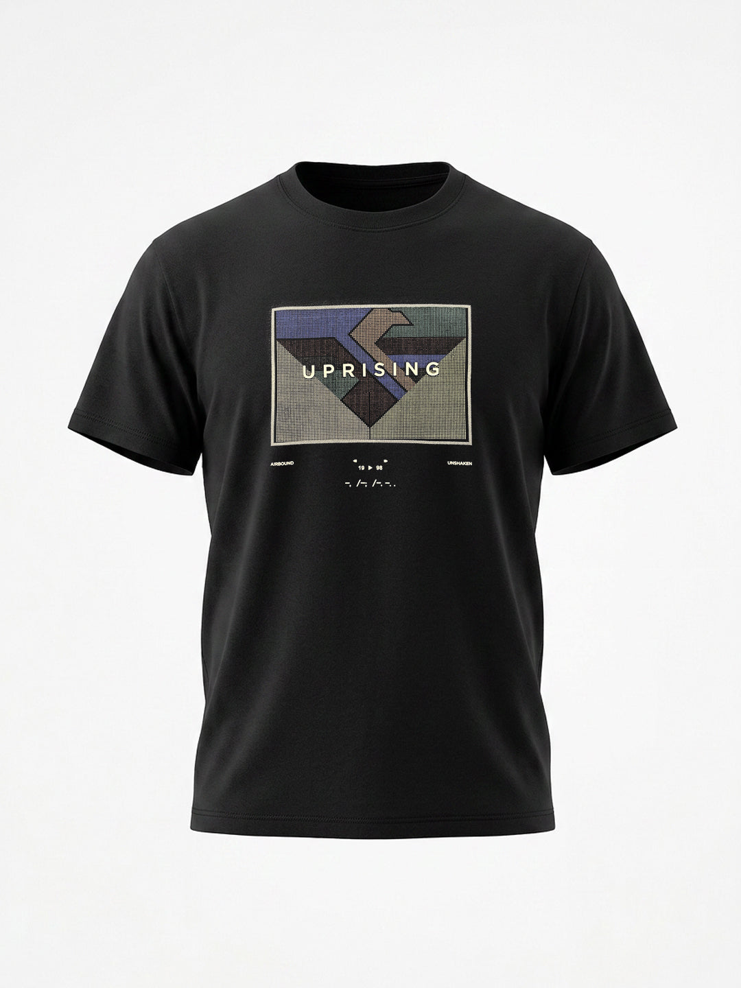 Black “Uprising” Graphic T-Shirt Secondary image