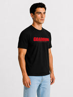 Bold Typography Printed T-shirt