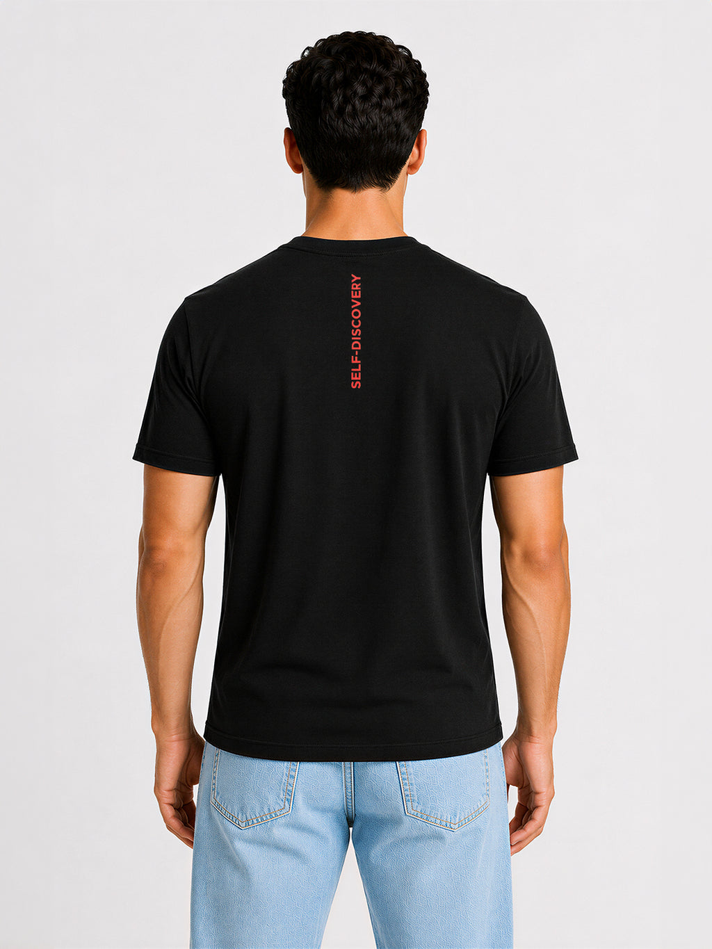 Bold Typography Printed T-shirt