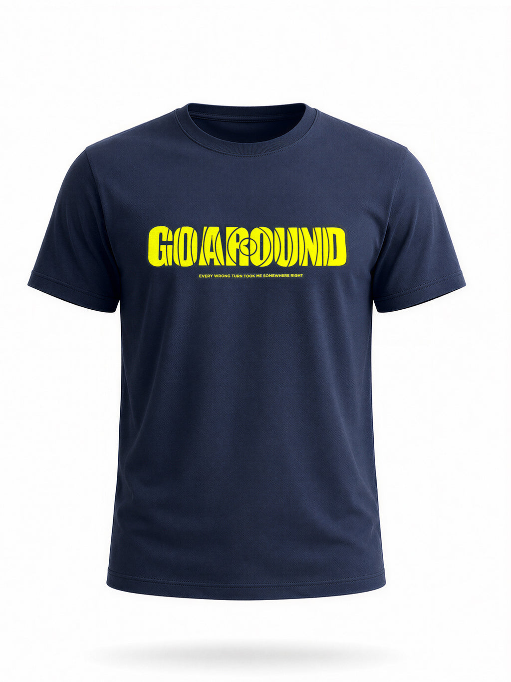 Bold Typography Printed T-shirt