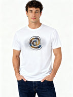 White Graphic Print T-Shirt