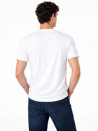 White Graphic Print T-Shirt