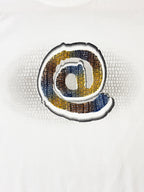 White Graphic Print T-Shirt