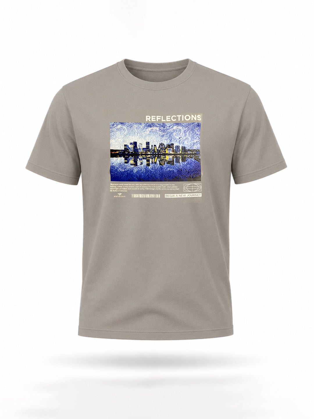 Cement Graphic Printed T-Shirt