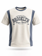 Graphic Printed Colourblock T-shirt