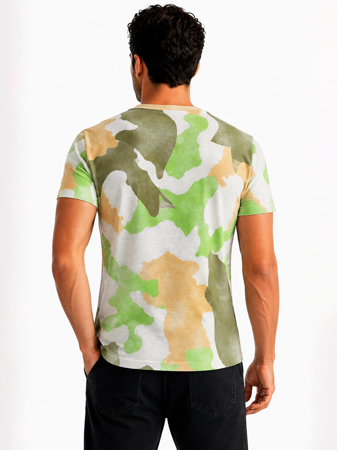 Camouflage Printed T-shirt