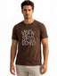 Coffee Brown Graphic T-Shirt