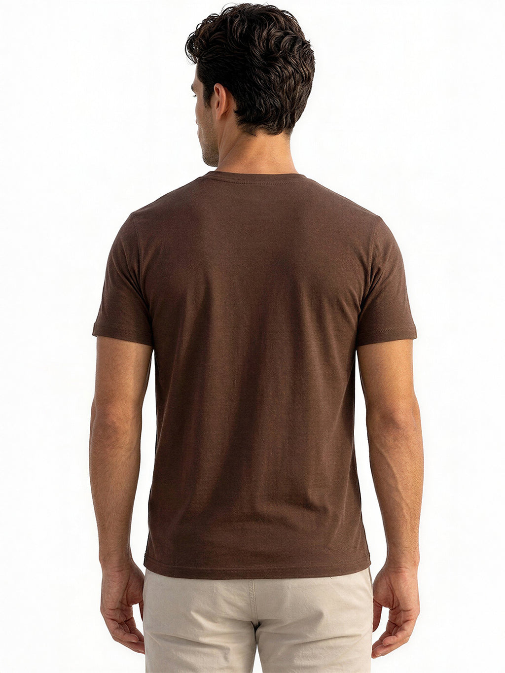 Coffee Brown Graphic T-Shirt