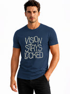 Petrol Blue Graphic T-shirt