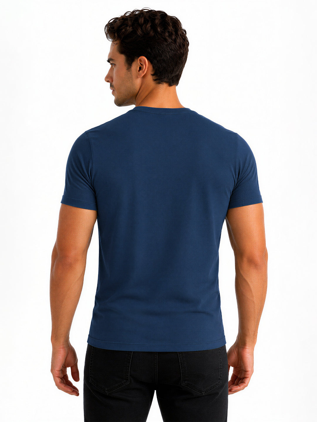 Petrol Blue Graphic T-shirt