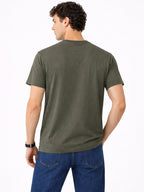 Skyward Crane Graphic T-Shirt