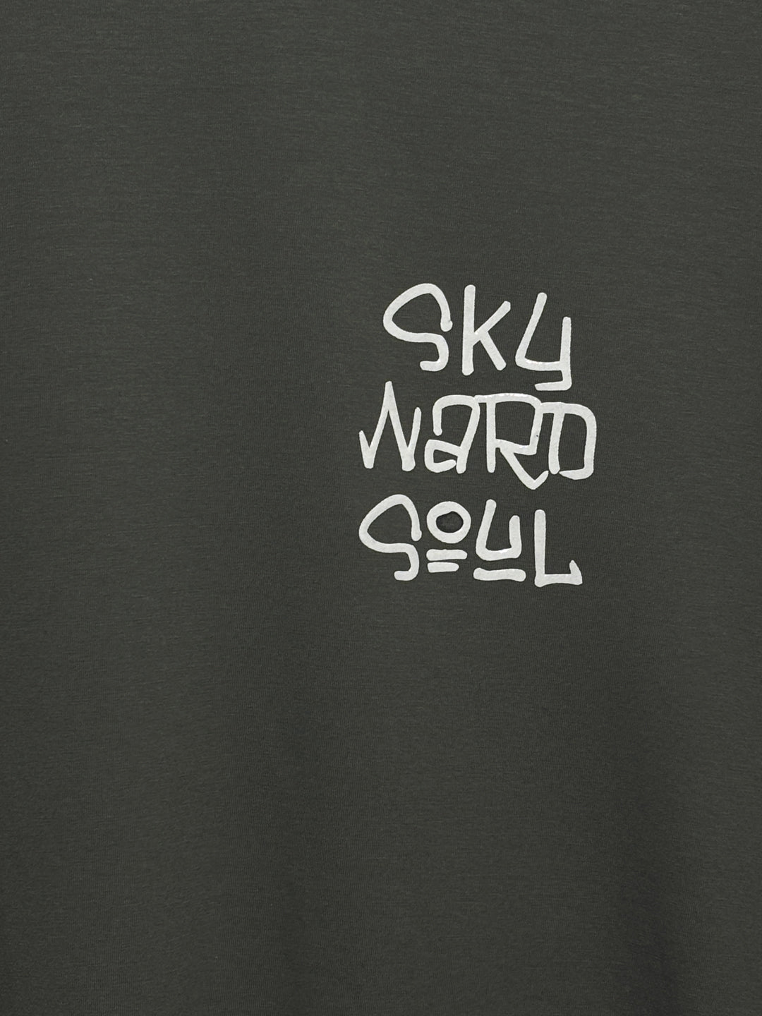 Skyward Crane Graphic T-Shirt