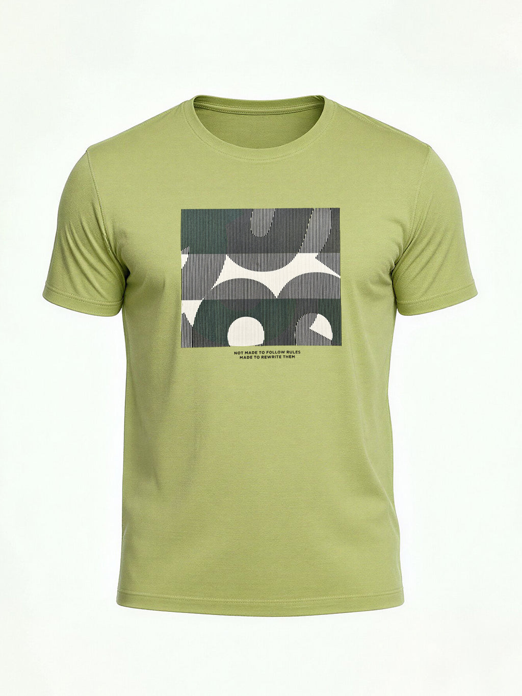 Lime Graphic Print T-Shirt