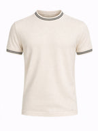 Off White Terrain Textured T-Shirt