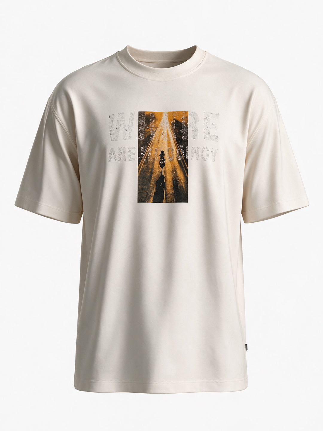Off White Photo Print T-Shirt Secondary image