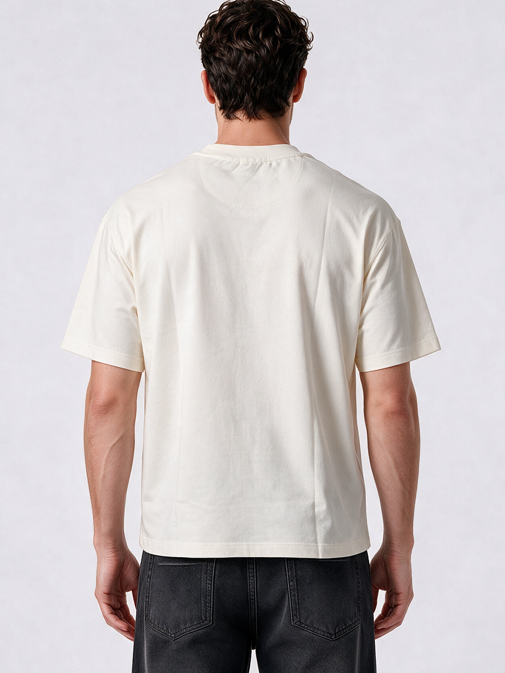 Men's Printed Round Neck Regular Fit T-Shirt