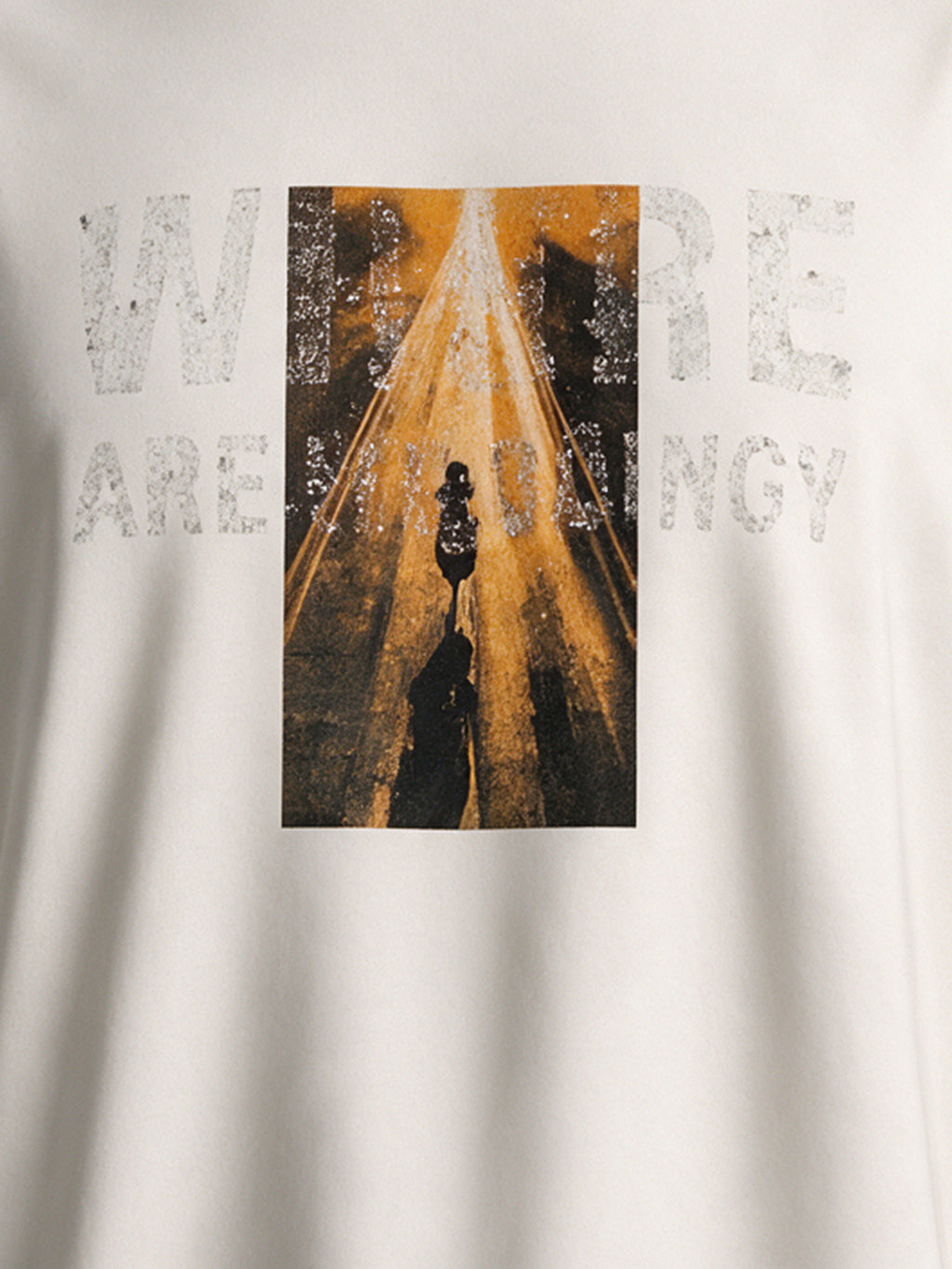 Men's Printed Round Neck Regular Fit T-Shirt