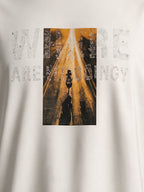 Men's Printed Round Neck Regular Fit T-Shirt