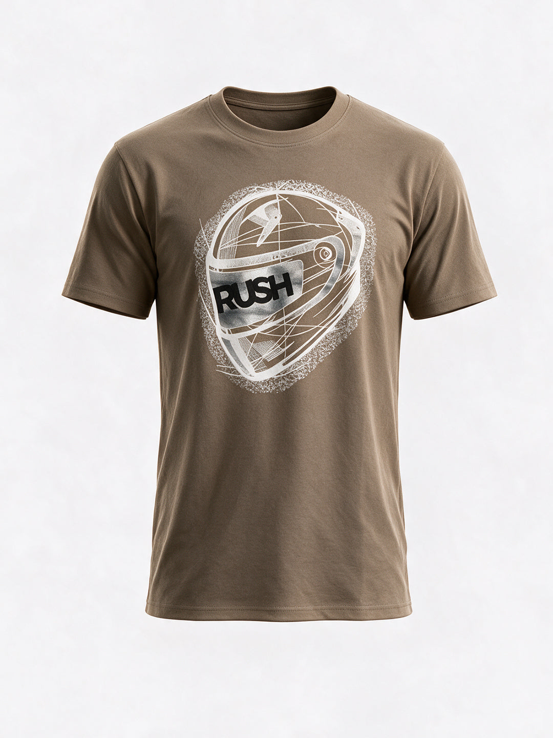 Men's Printed Round Neck Regular Fit T-Shirt