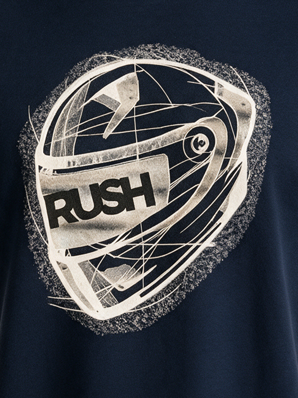 Men's Printed Round Neck Regular Fit T-Shirt