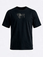 Men's Cotton Blend Printed Round Neck Regular Fit T-Shirt