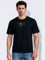 Men's Cotton Blend Printed Round Neck Regular Fit T-Shirt