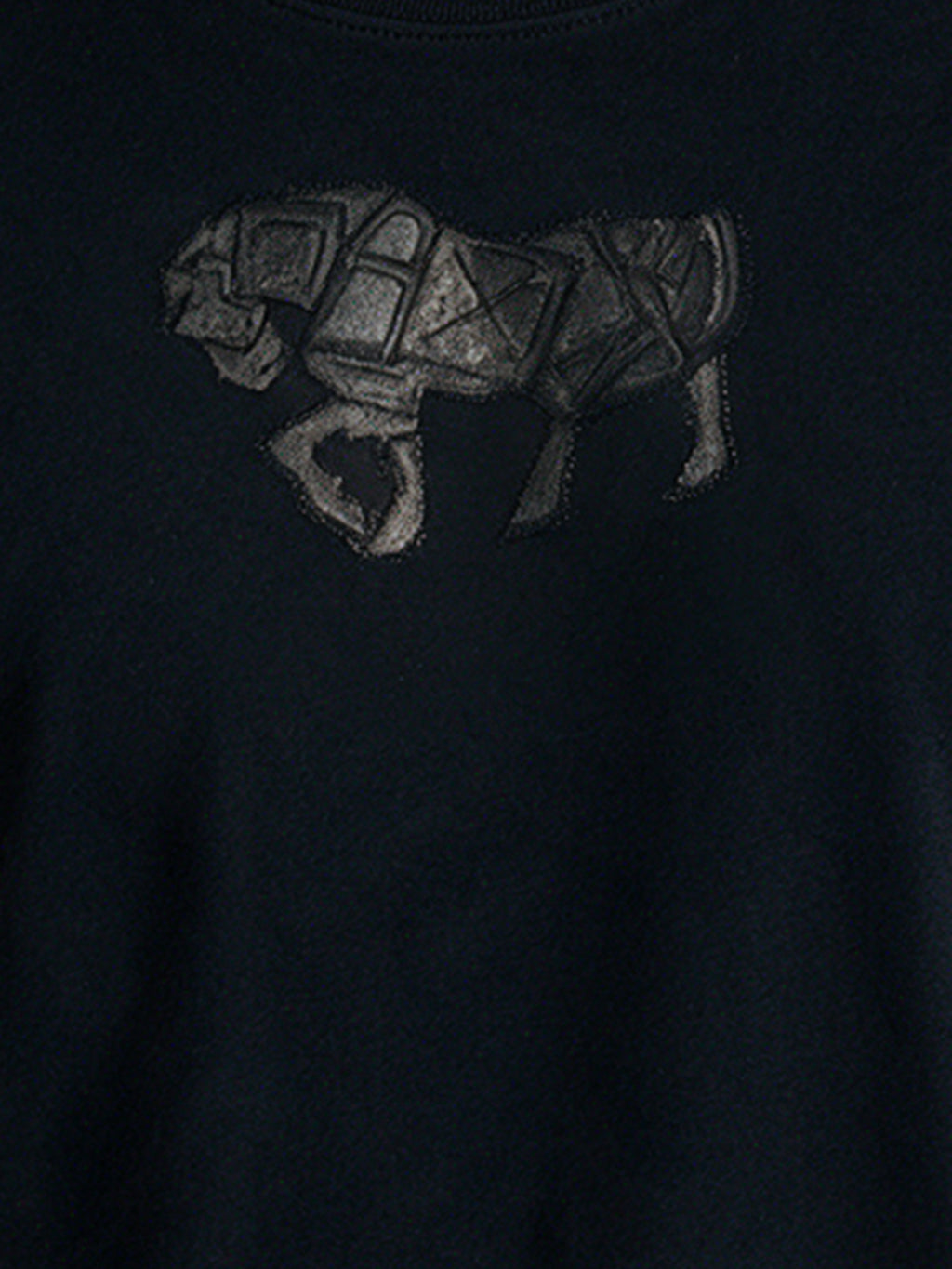 Men's Cotton Blend Printed Round Neck Regular Fit T-Shirt
