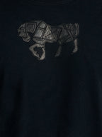 Men's Cotton Blend Printed Round Neck Regular Fit T-Shirt