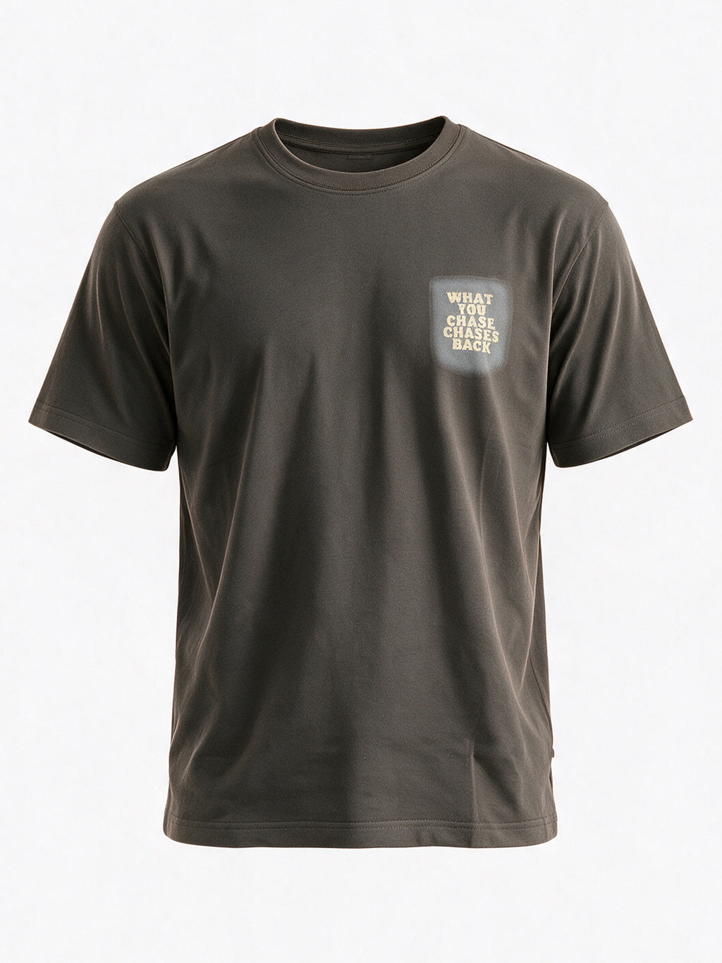 Men's Cotton Blend Printed Round Neck Regular Fit T-Shirt
