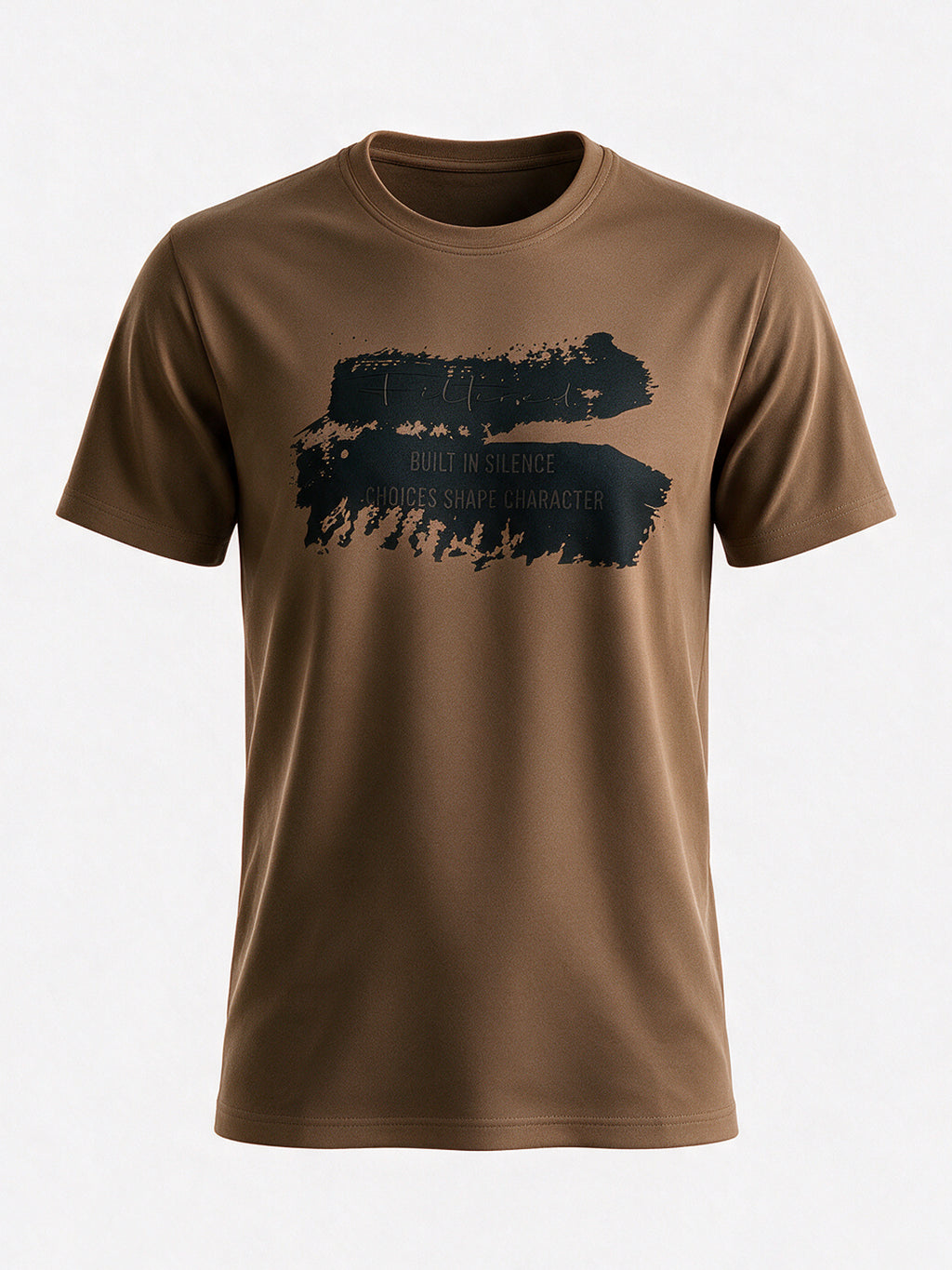Men's Cotton Blend Printed Round Neck Regular Fit T-Shirt