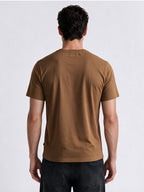 Men's Cotton Blend Printed Round Neck Regular Fit T-Shirt
