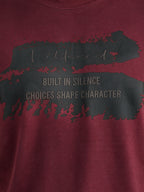 Men's Cotton Blend Printed Round Neck Regular Fit T-Shirt