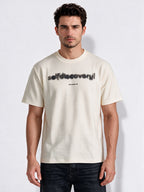 Men's Cotton Blend Printed Round Neck Regular Fit T-Shirt