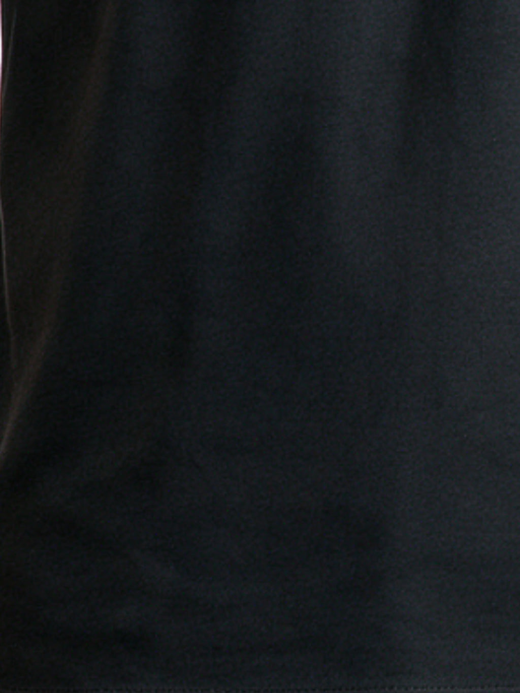 Black Regular Fit Printed Tshirt