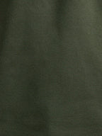 Olive Regular Fit Printed Tshirt