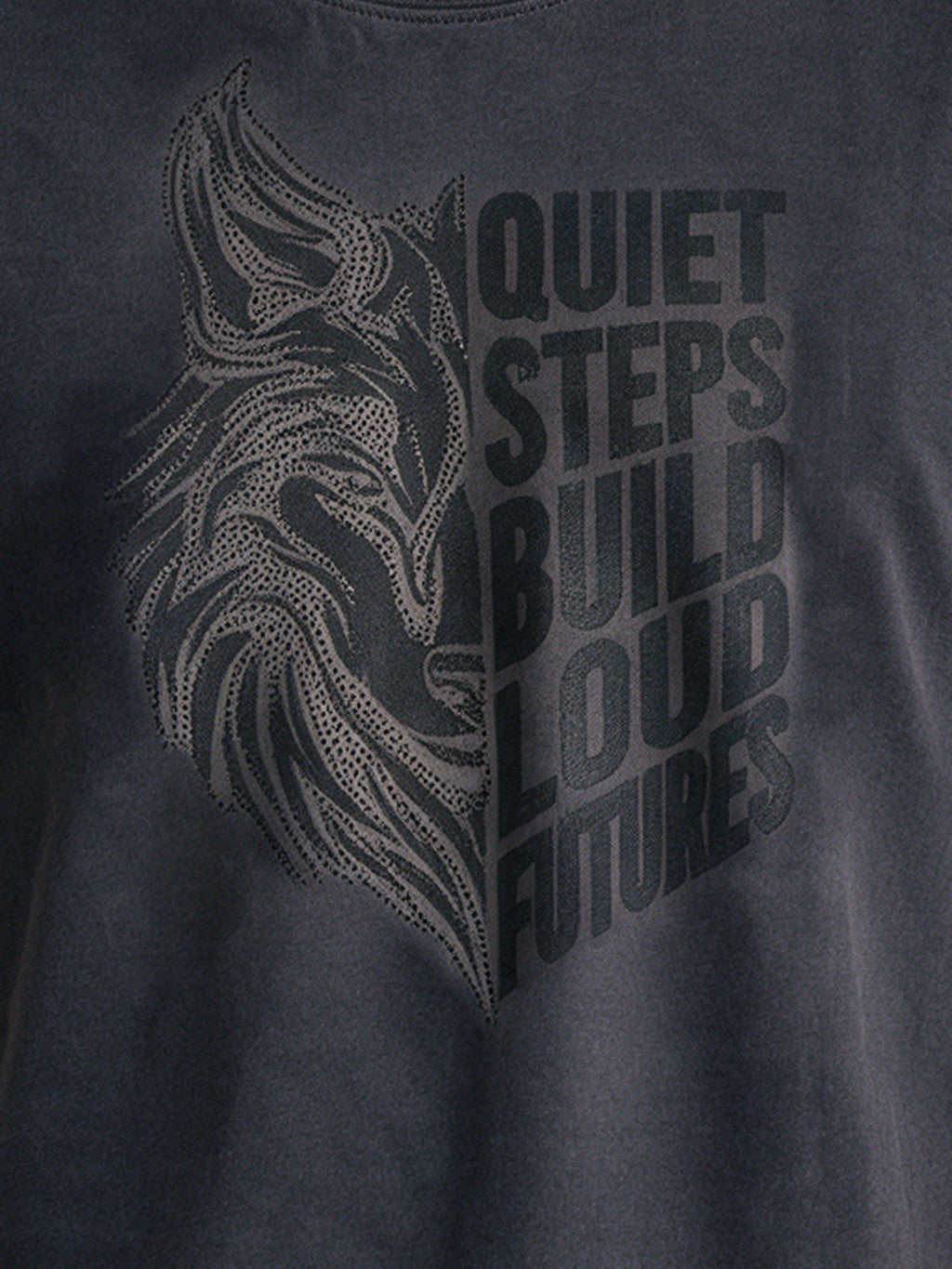 Men's Cotton Blend Printed Round Neck Regular Fit T-Shirt