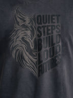 Men's Cotton Blend Printed Round Neck Regular Fit T-Shirt