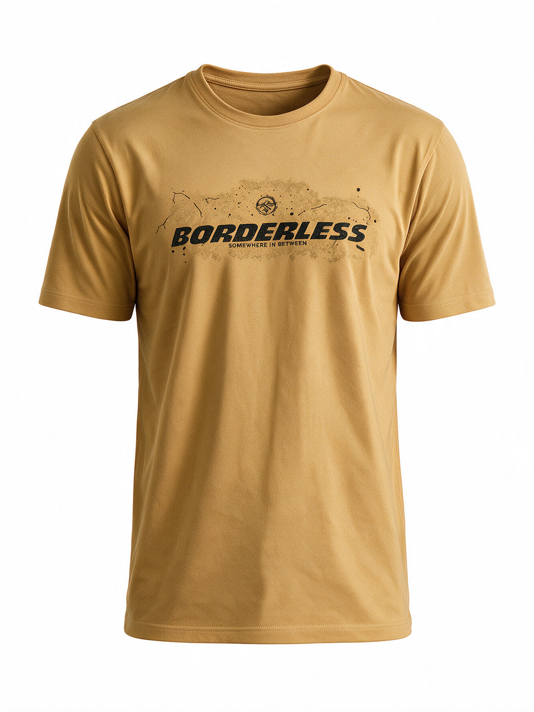 Men's Cotton Blend Printed Round Neck Regular Fit T-Shirt