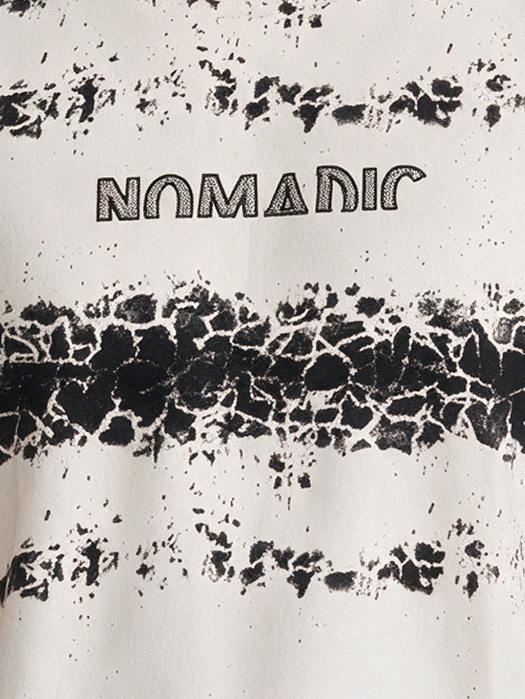 Men's Blended Printed Round Neck Regular Fit T-Shirt