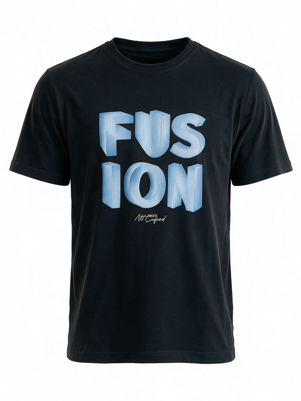 Men's Cotton Blend Printed Round Neck Regular Fit T-Shirt