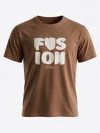 Men's Cotton Blend Printed Round Neck Regular Fit T-Shirt