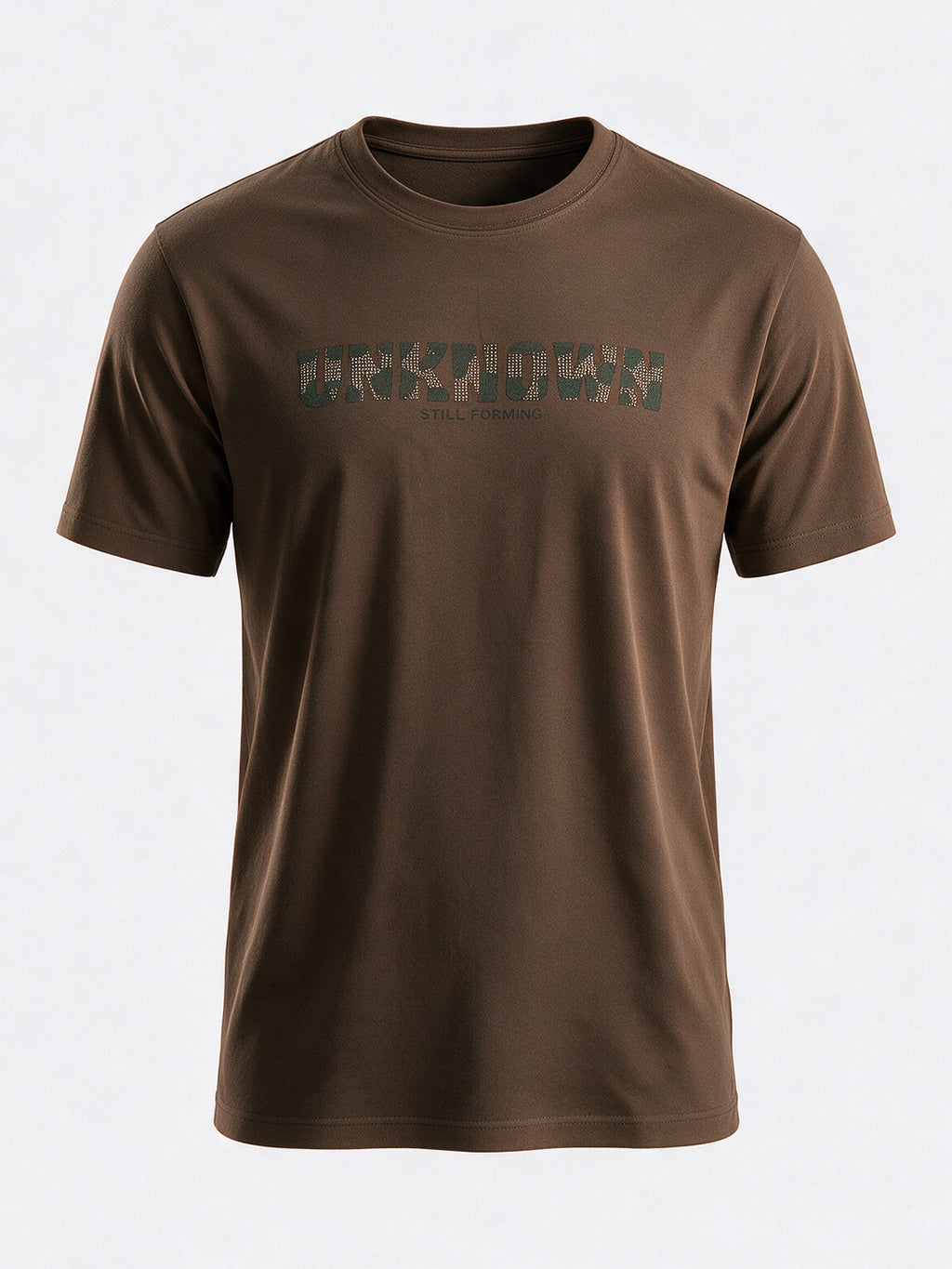 Men's Cotton Blend Printed Round Neck Regular Fit T-Shirt