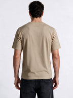 Men's Cotton Blend Printed Round Neck Regular Fit T-Shirt