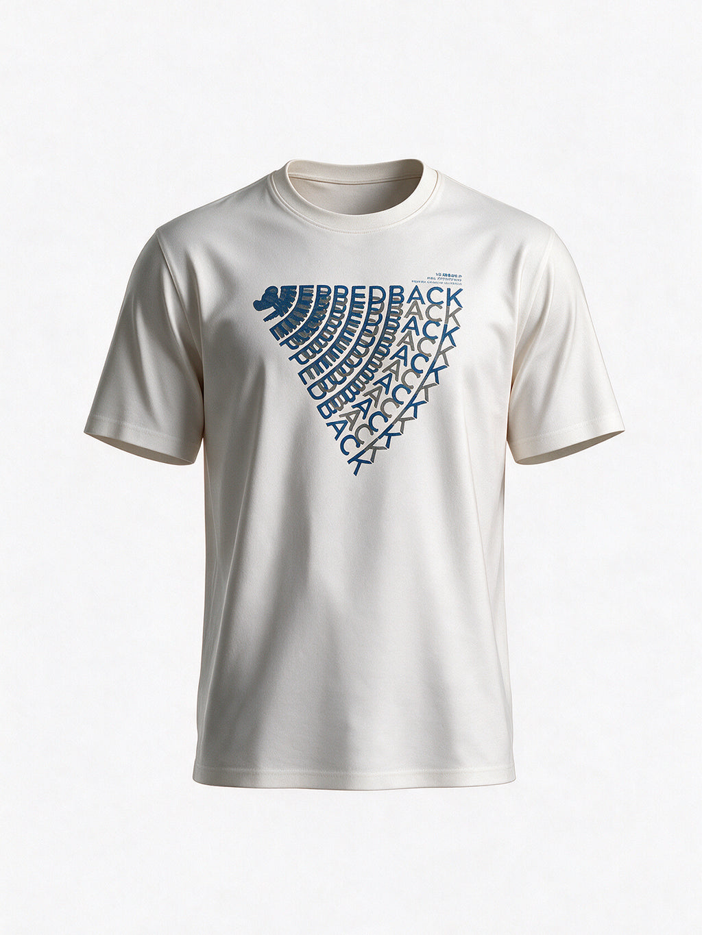 Men's Cotton Blend Printed Round Neck Regular Fit T-Shirt