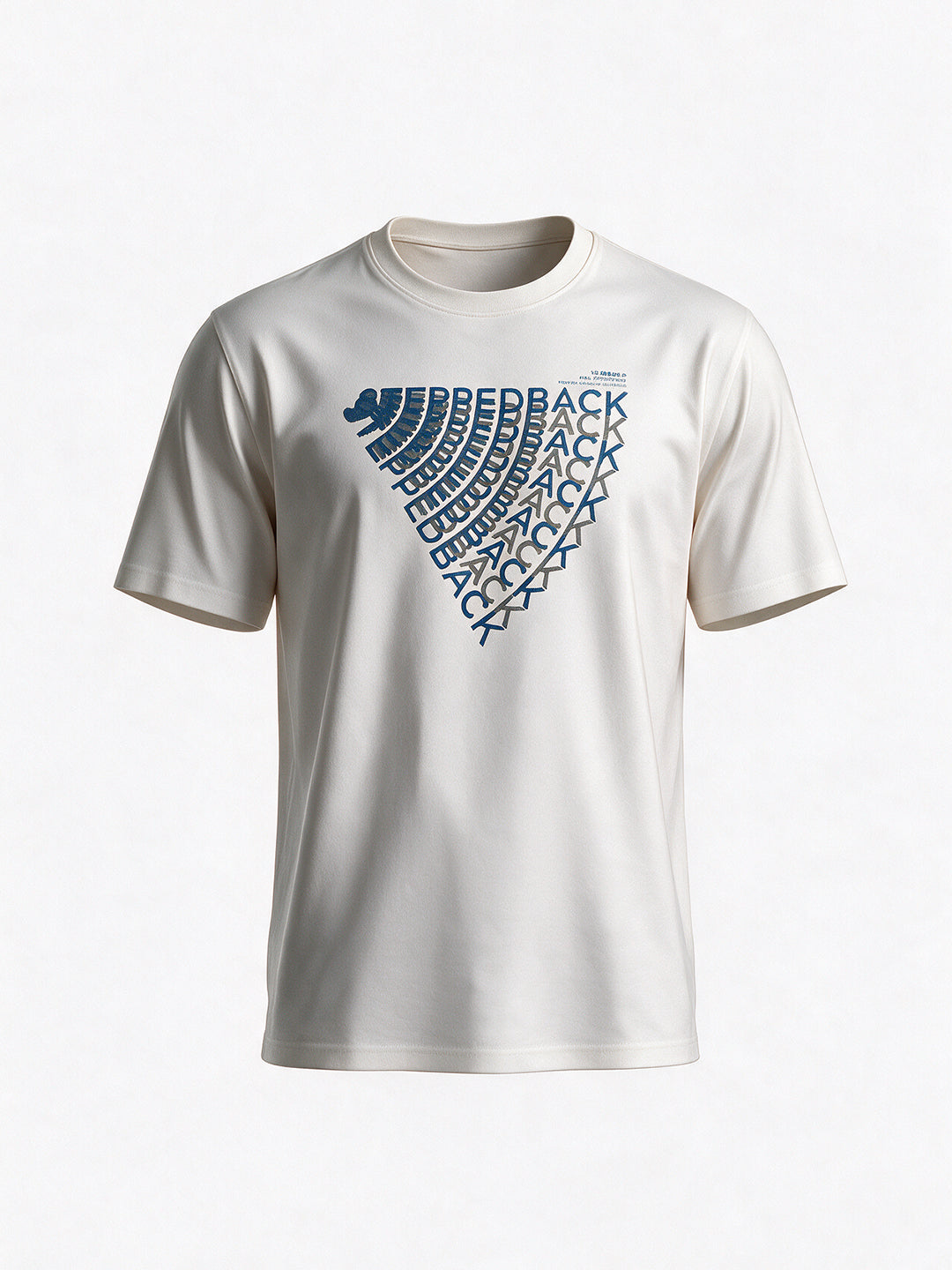 Men's Cotton Blend Printed Round Neck Regular Fit T-Shirt