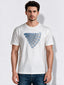 Men's Cotton Blend Printed Round Neck Regular Fit T-Shirt