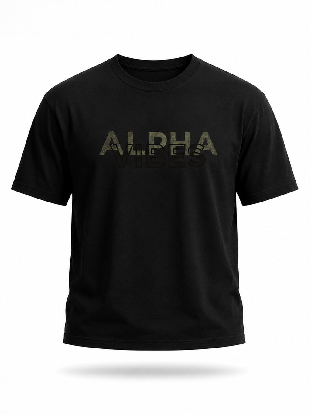 Printed Round Neck Regular Fit T-Shirt